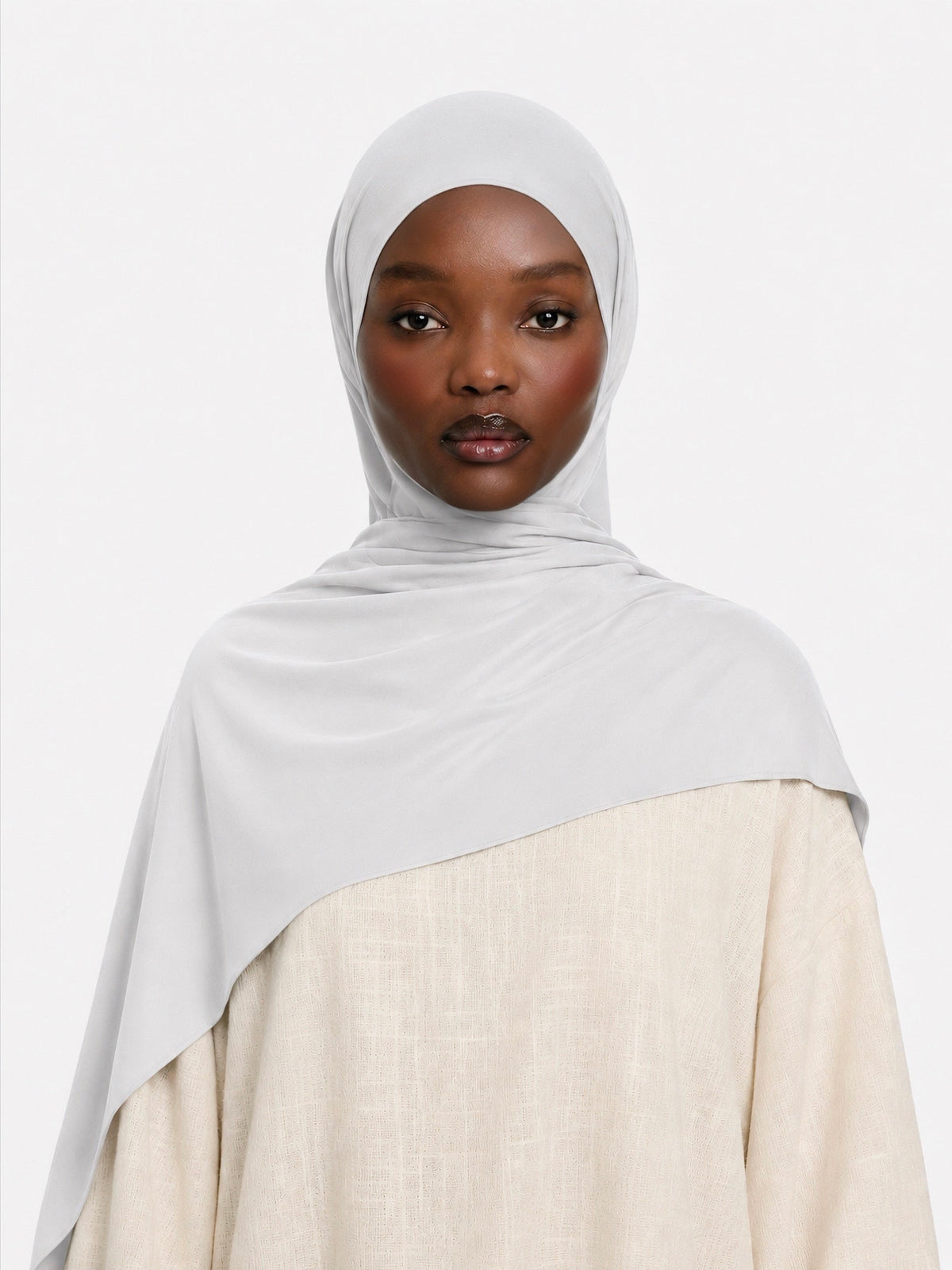 Premium Jersey Hijab Air Grey