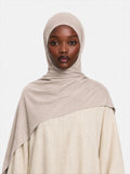 Premium Jersey Hijab Ivory