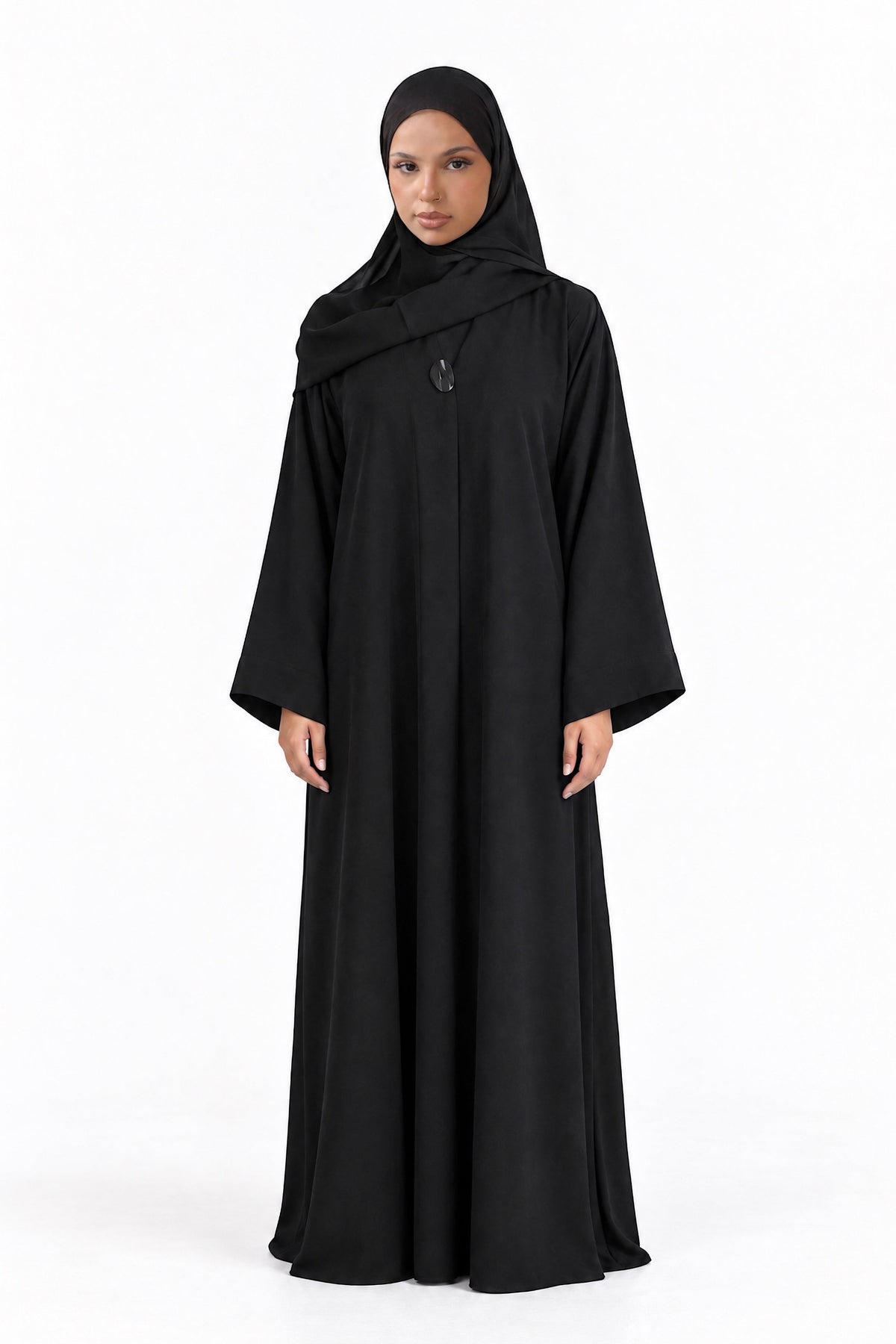 Open Brooch Abaya