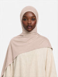 Premium Jersey Hijab Nude