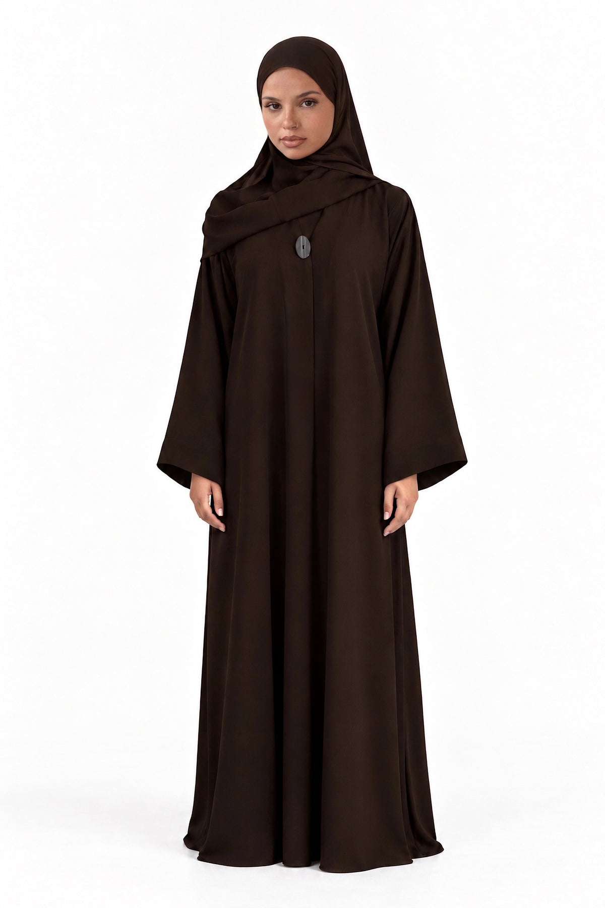 Open Brooch Abaya